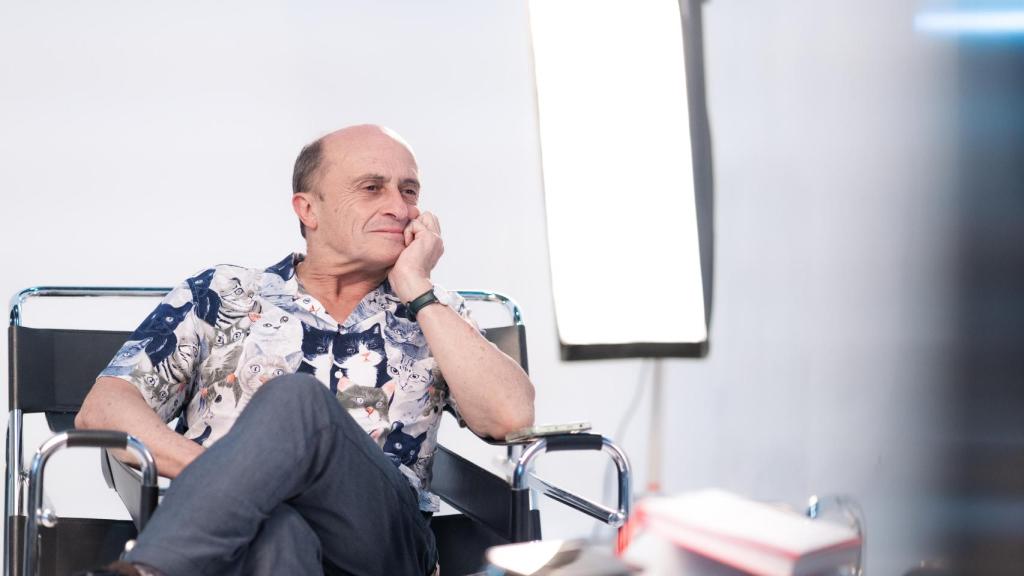 El actor durante la entrevista para El Español.