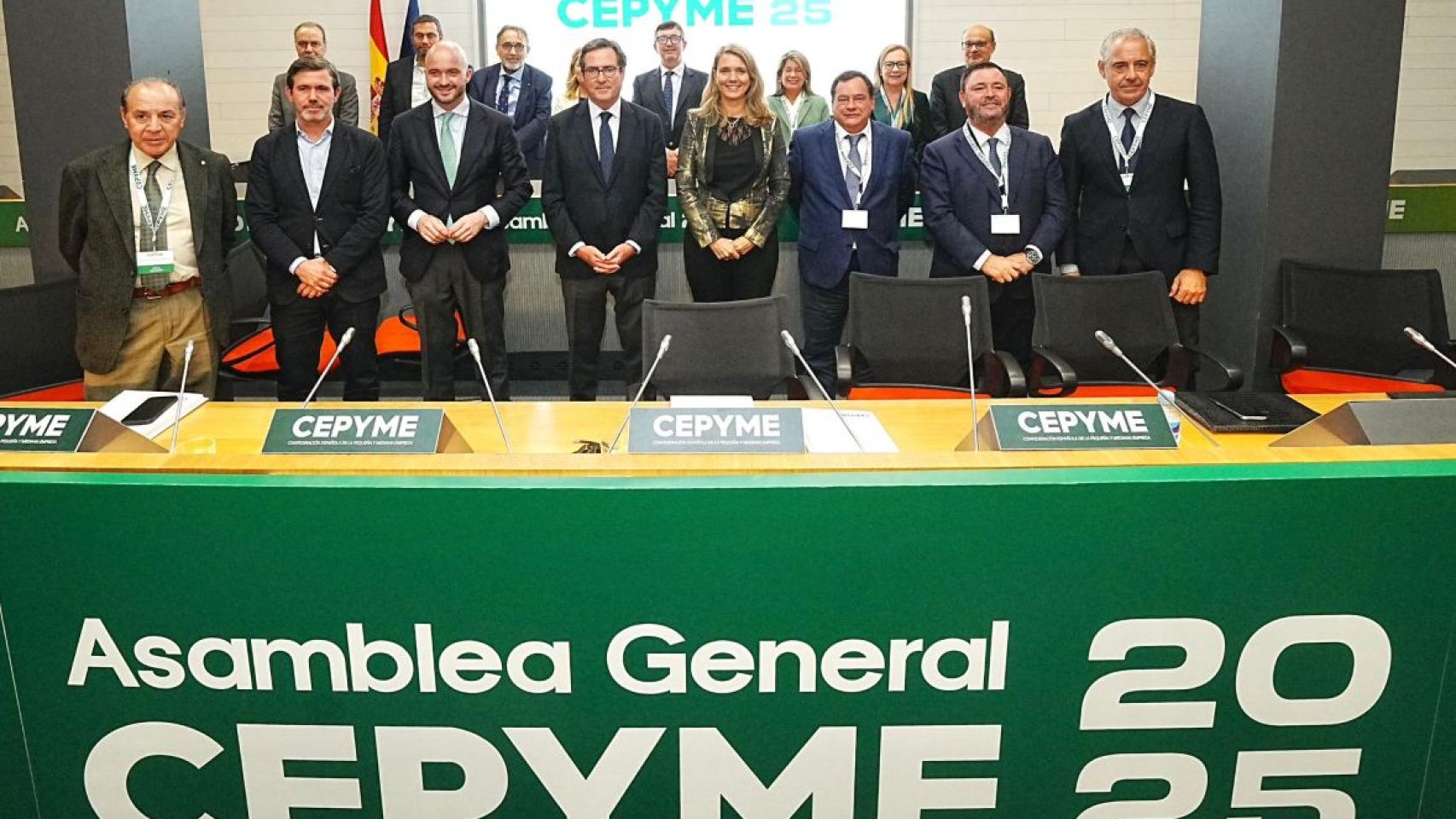 Imagen recurso de la Asamblea General de la Confederación Española de la Pequeña y Mediana Empresa (Cepyme).
