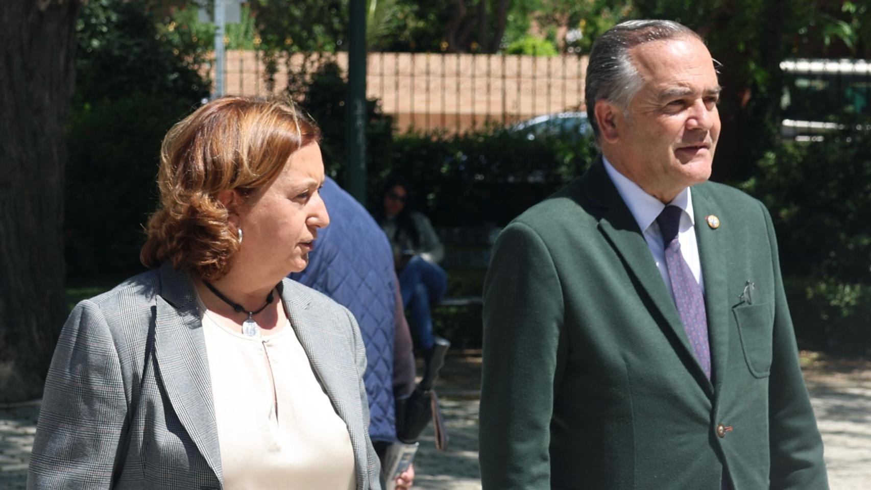 Cedillo y Gregorio en Talavera. Foto: Diputación de Toledo.