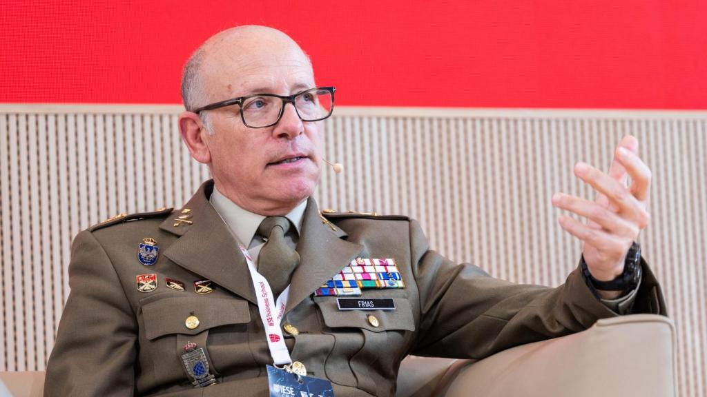 Carlos Javier Frías, jefe de la División de Desarrollo de la Fuerza del Estado Mayor Conjunto de la Defensa (EMAD),