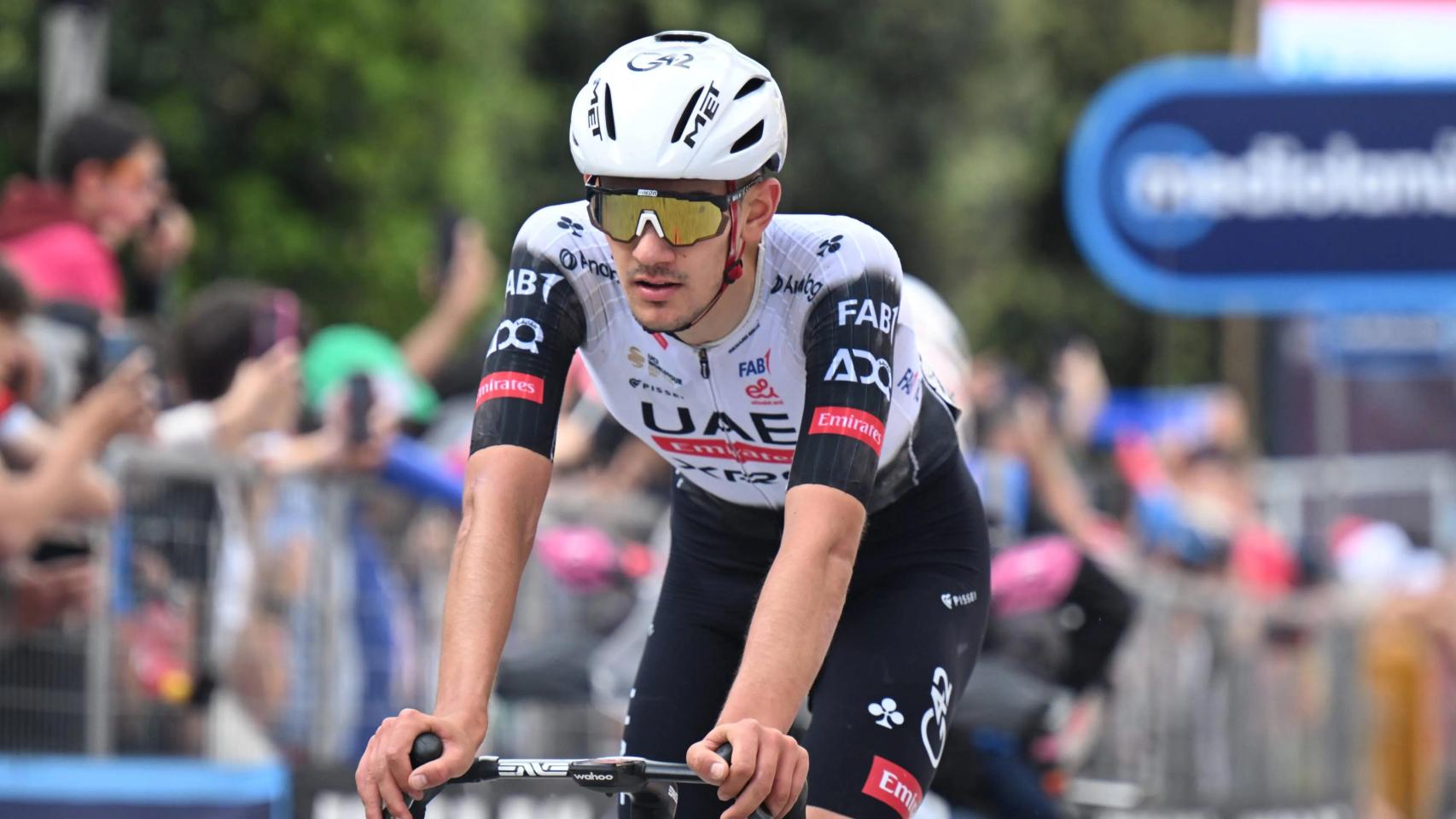 Igor Arrieta, ciclista del UAE Team.
