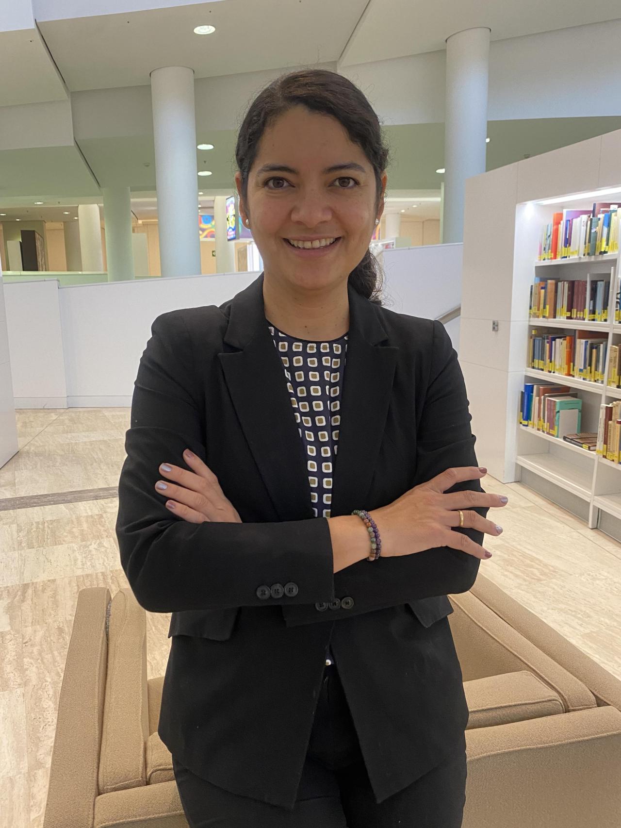 Glaucy Furtado, orientadora laboral y trabajadora social de Plataforma polo Emprego