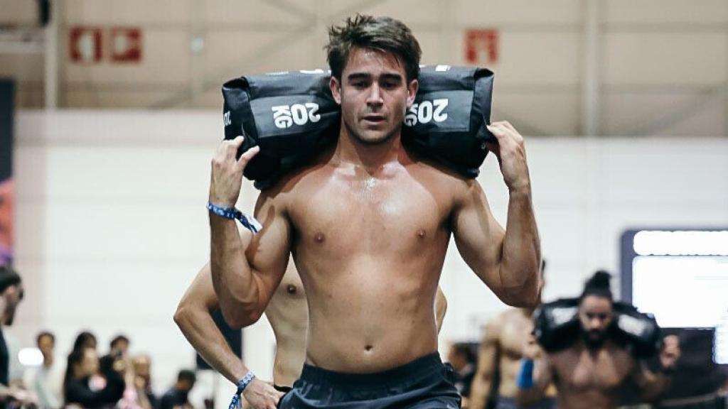 Carlos Rivera, aficionado del Hyrox