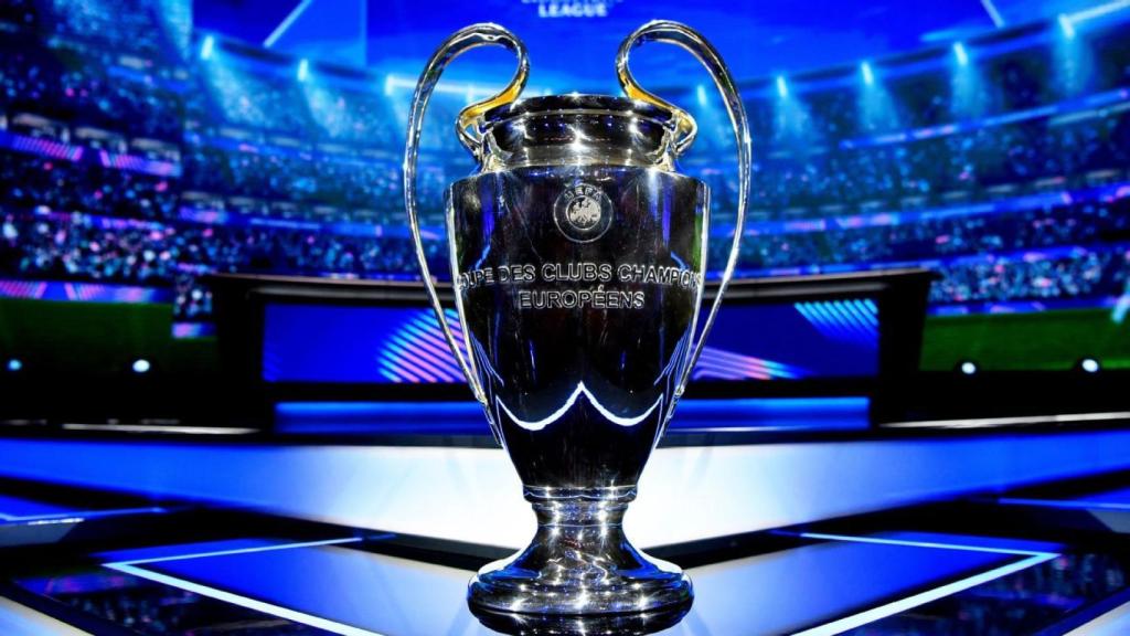 Trofeo de la Champions League.