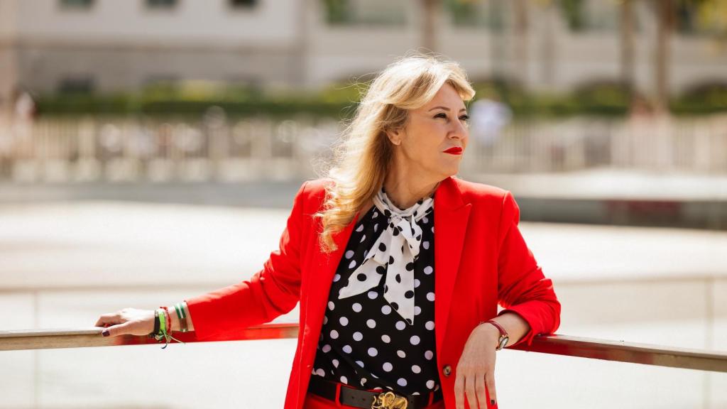 Carolina España en Málaga.