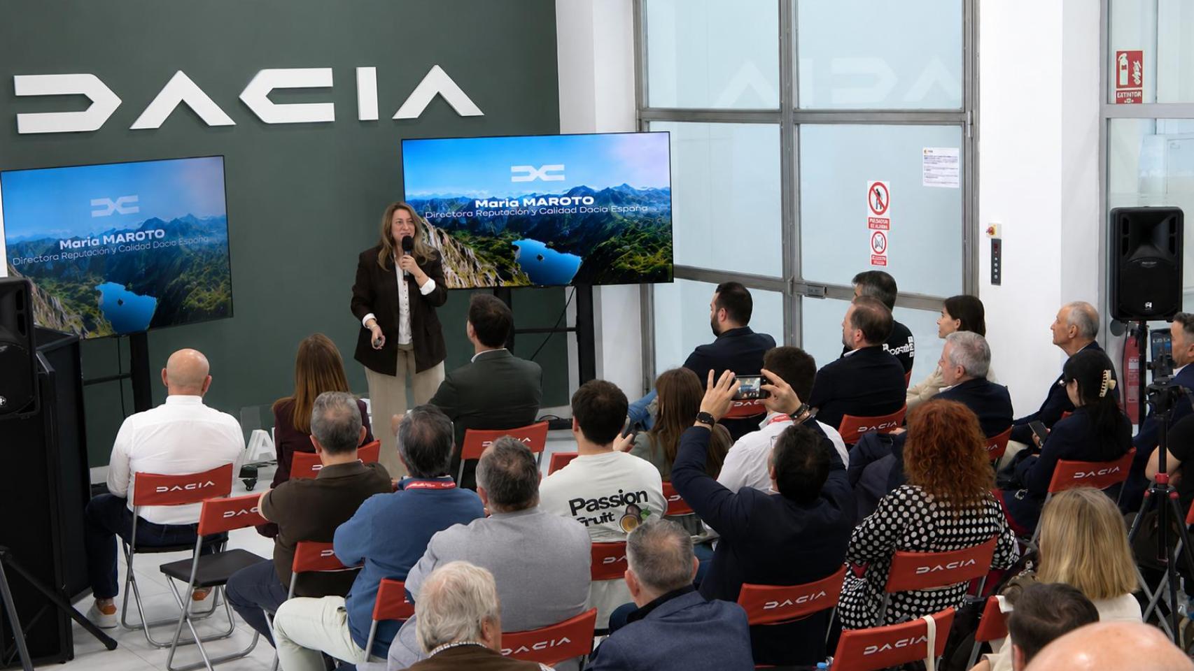 Un momento del evento en Tahermo.