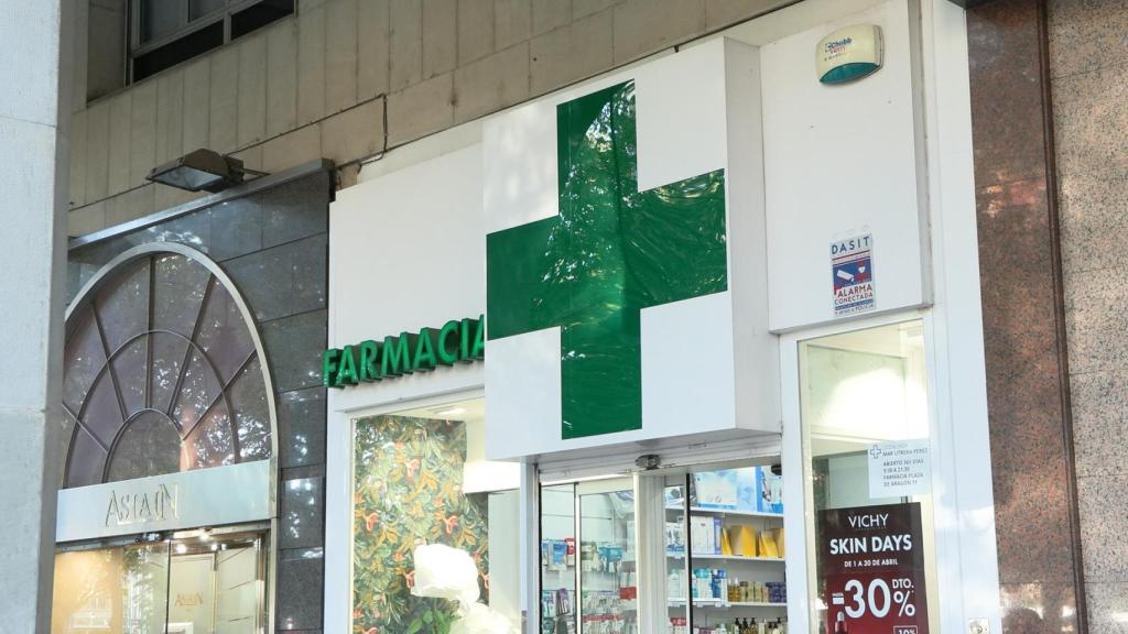 Una oficina de farmacia, en Zaragoza. 