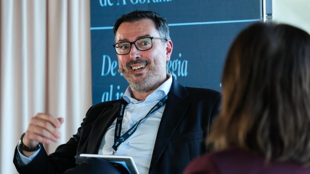 Antonio Soto, director de Data Analytics de ALTIA en el Foro Empresa e Inteligencia Artificial de Quincemil y ALTIA.