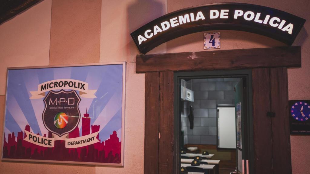 La Academia de Policía de Micropolix, otra de las actividades.