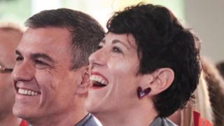 Elma Saiz, ministra de Seguridad Social y Pedro Sánchez.