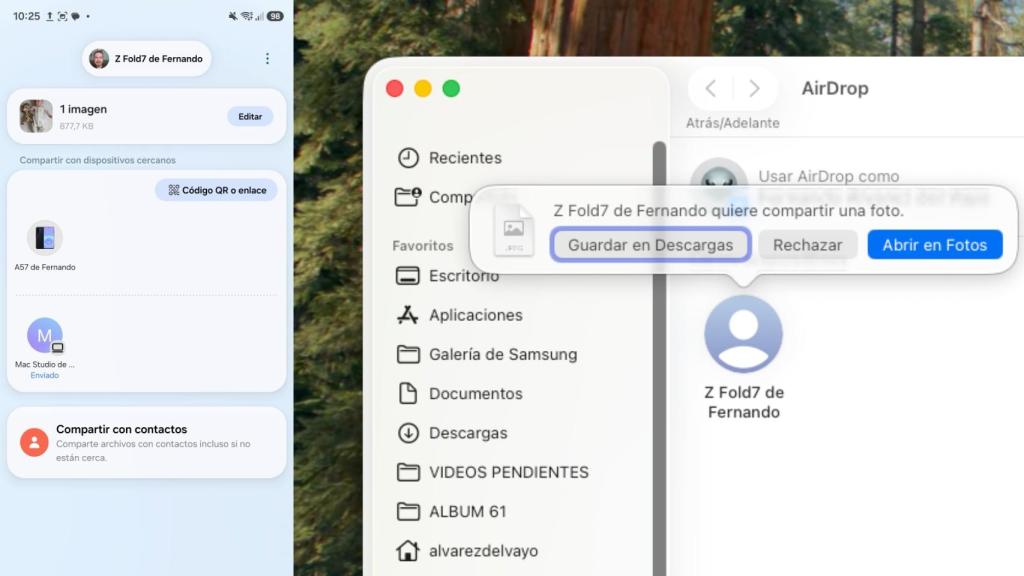 Interfaz de AirDrop funcionando en Android.jpg