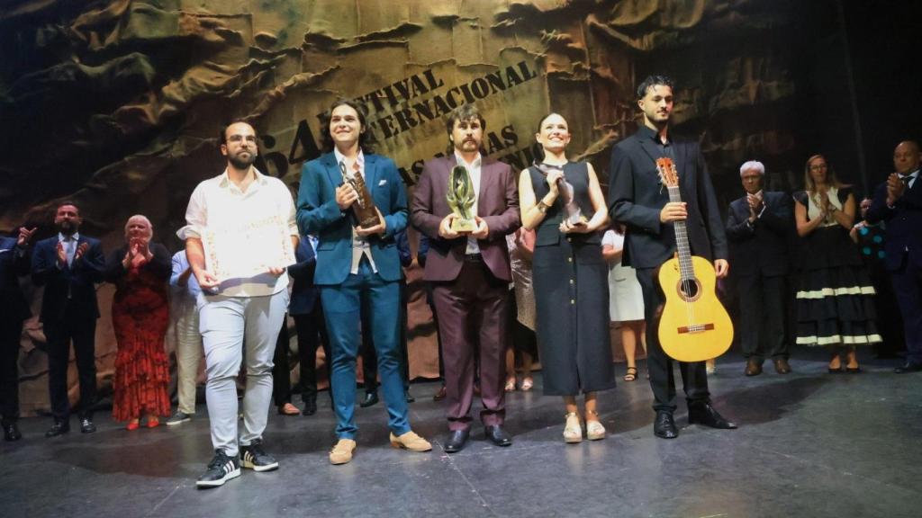 Premiados de una edición pasada del certamen