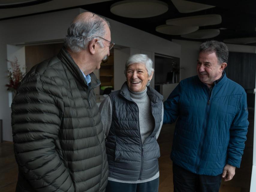 Subijana, Tatus Fombellida y Martín Berasategui.