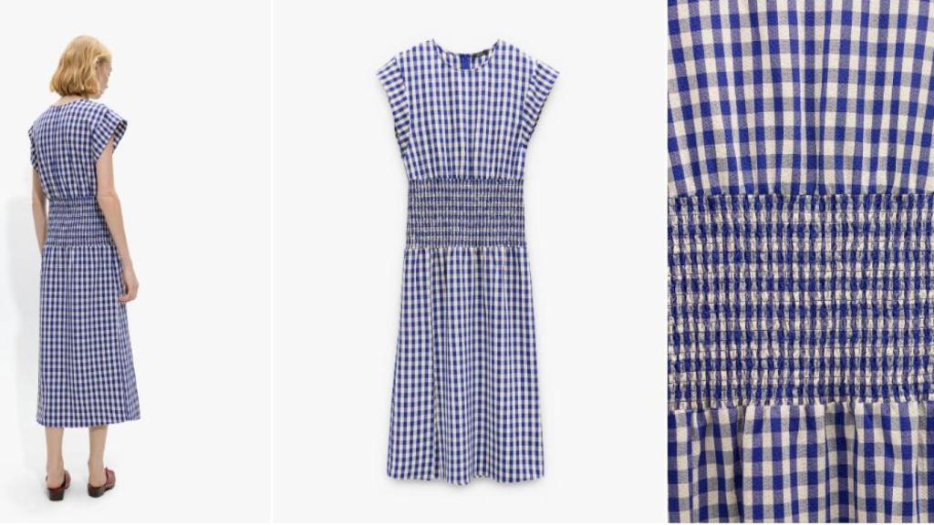 Vestido cuadros vichy. Ref. 246195