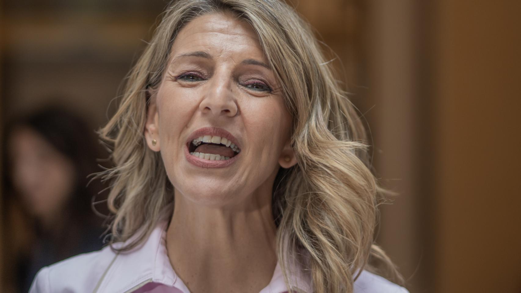 Yolanda Díaz, ministra de Trabajo.