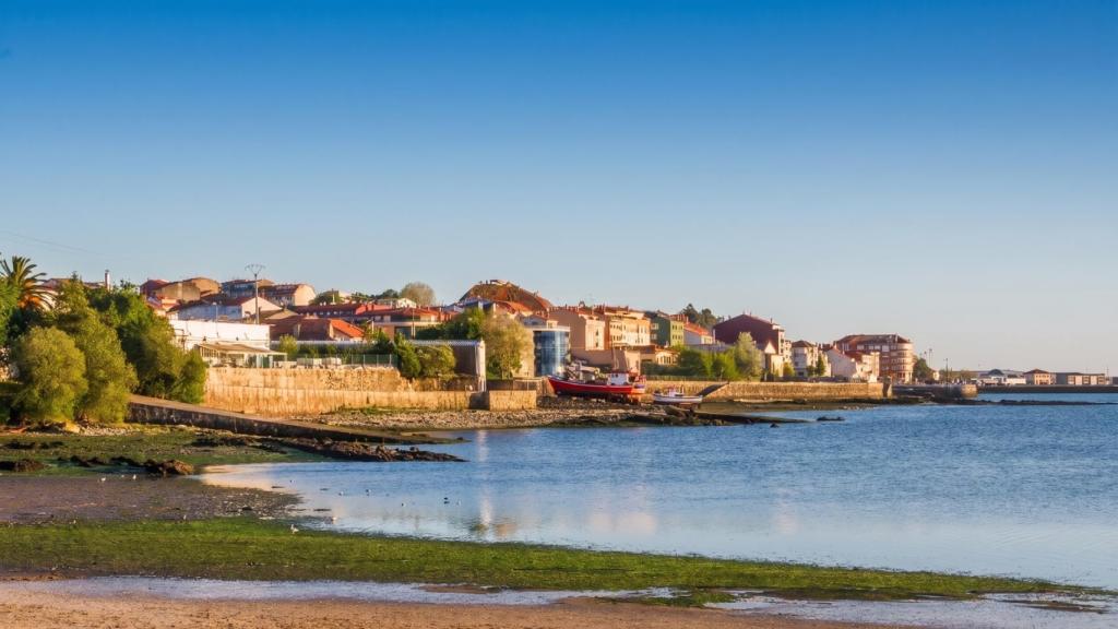 Fotografía panorámica de Rianxo (A Coruña)