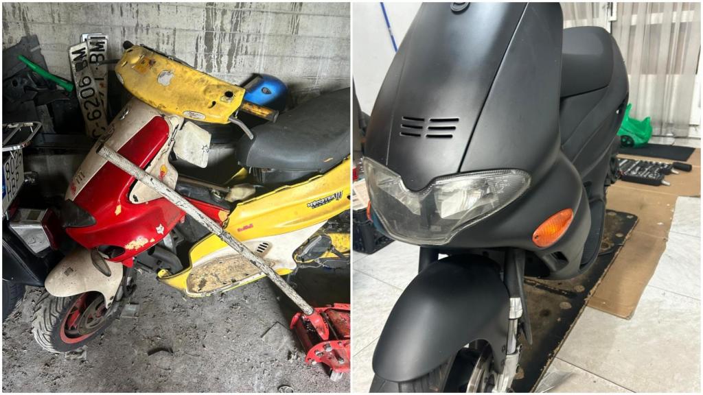 El antes y el después de la Gilera Runner