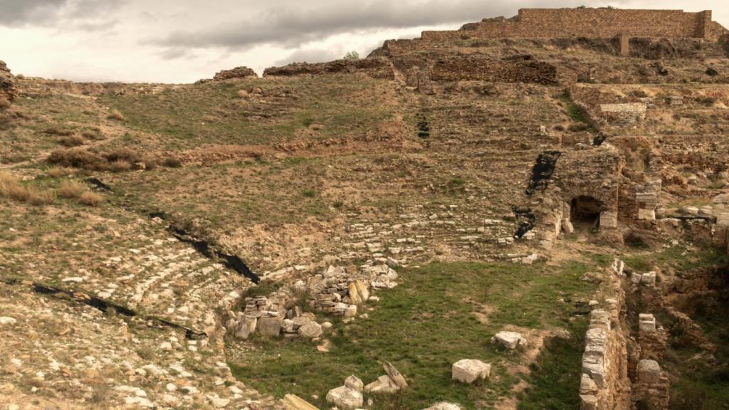 Teatro Romano Bilbilis en Calatayud.