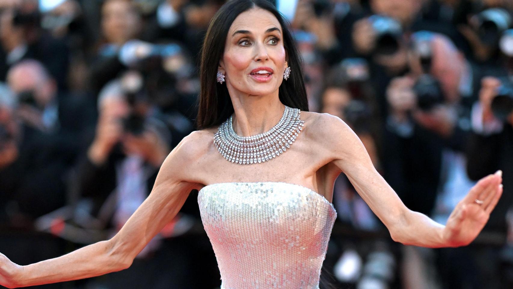 Demi Moore en el Festival de Cannes.