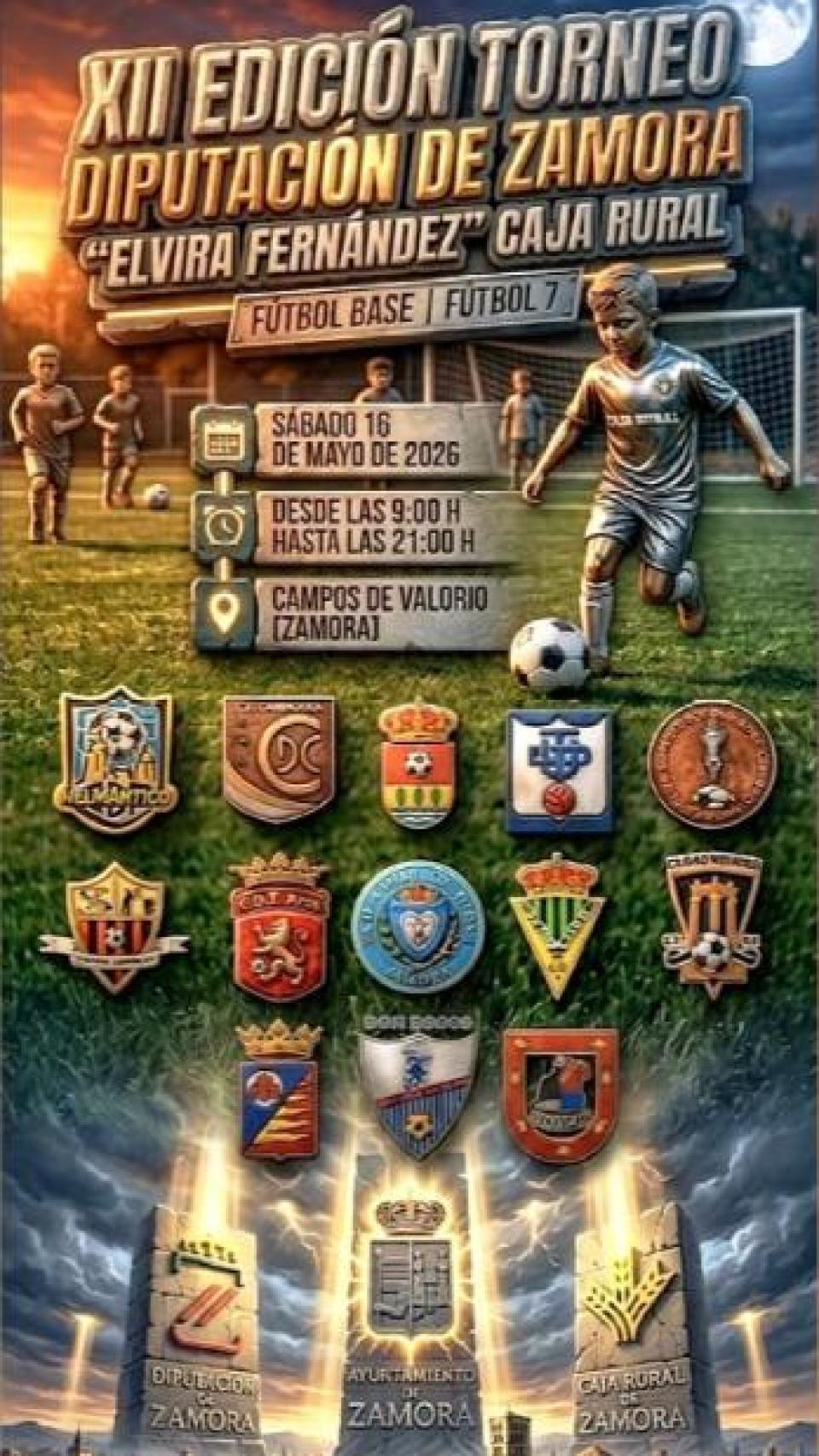 Cartel del XII Torneo Elvira Fernández