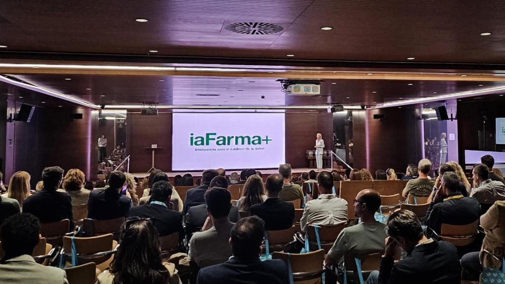 Un momento de la presentación del grupo de farmacias iaFarma.