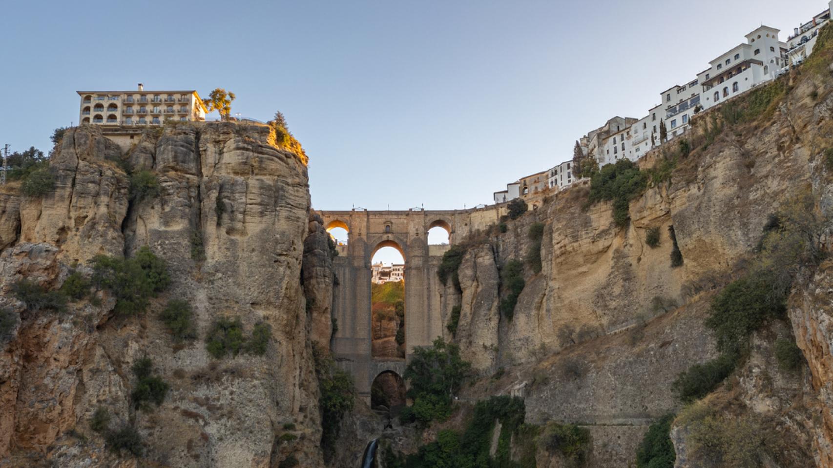 Pueblo blanco de Castillo de Castellar de la Frontera.