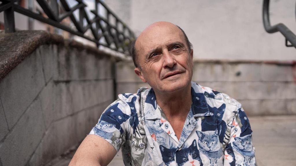 Pepe Viyuela durante la entrevista para El Español.