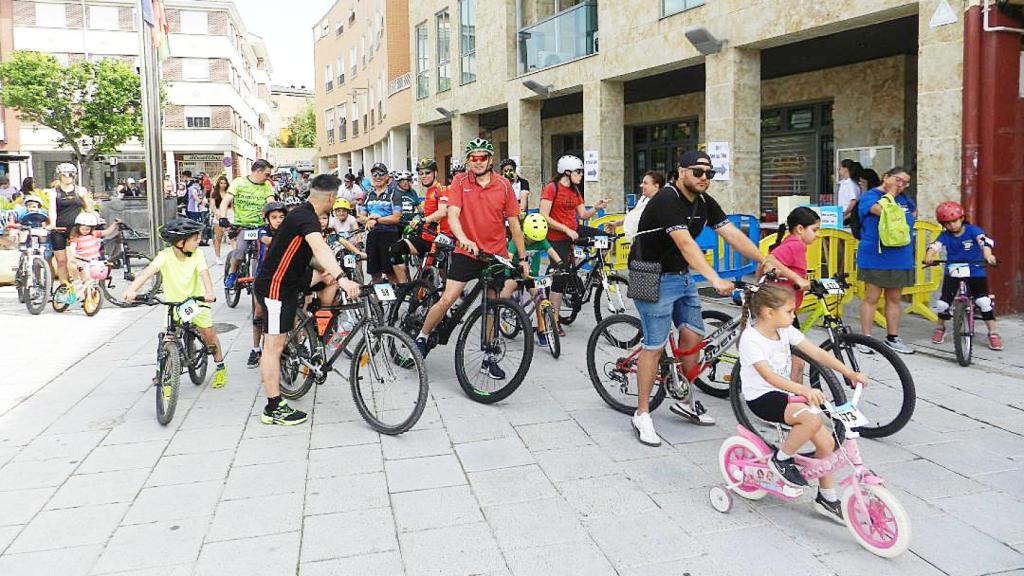 Imagen del Día de la Bici en La Cistérniga.