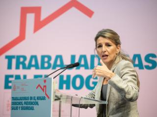 La vicepresidenta segunda del Gobierno y ministra de Trabajo y Economía Social, Yolanda Díaz.