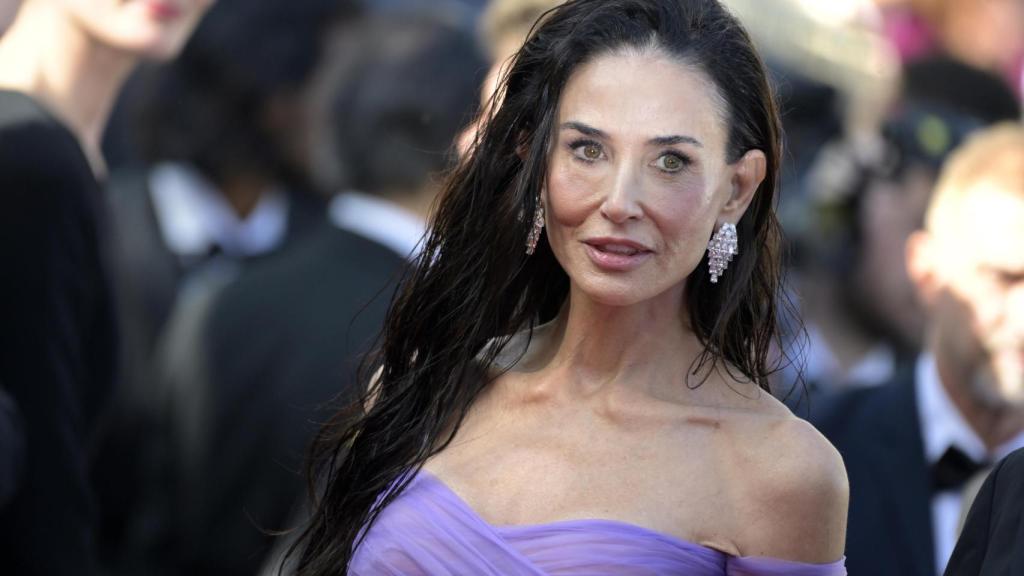 Demi Moore en Cannes.