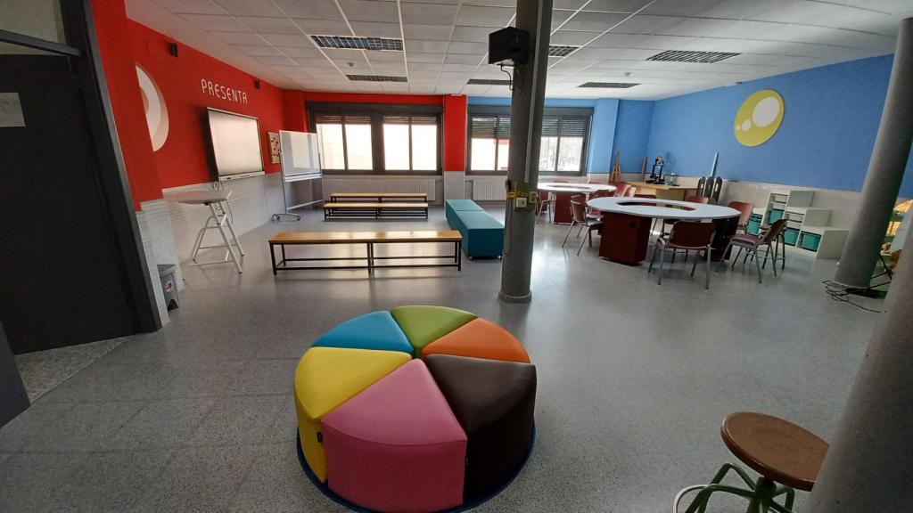 Aula del futuro del IES Maestro Juan de Ávila de Ciudad Real.
