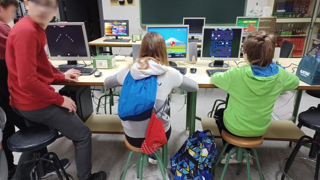 Alumnos del IES Maestro Juan de Ávila de Ciudad Real.