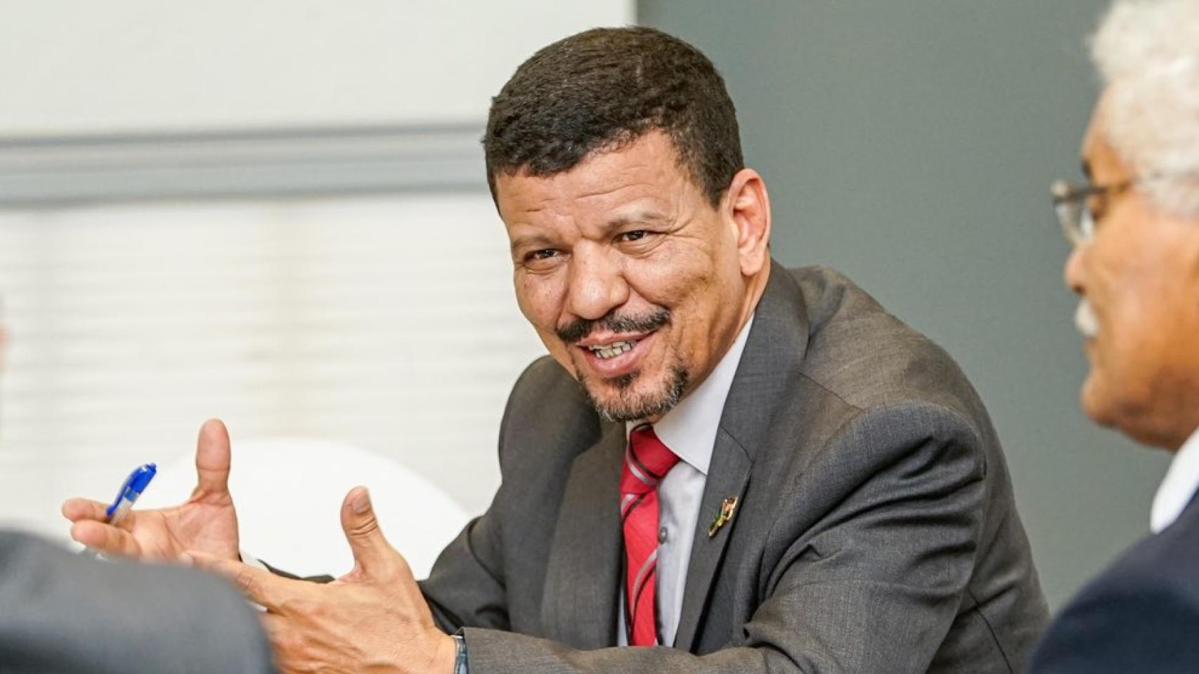 Mohamed Yeslem Beissat, ministro de Asuntos Exteriores de la República Árabe Saharaui Democrática (RASD).