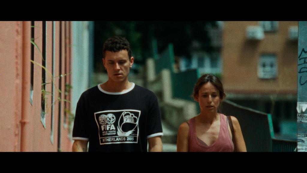 Aron Piper y Marta Etura en 'Hugo24'.