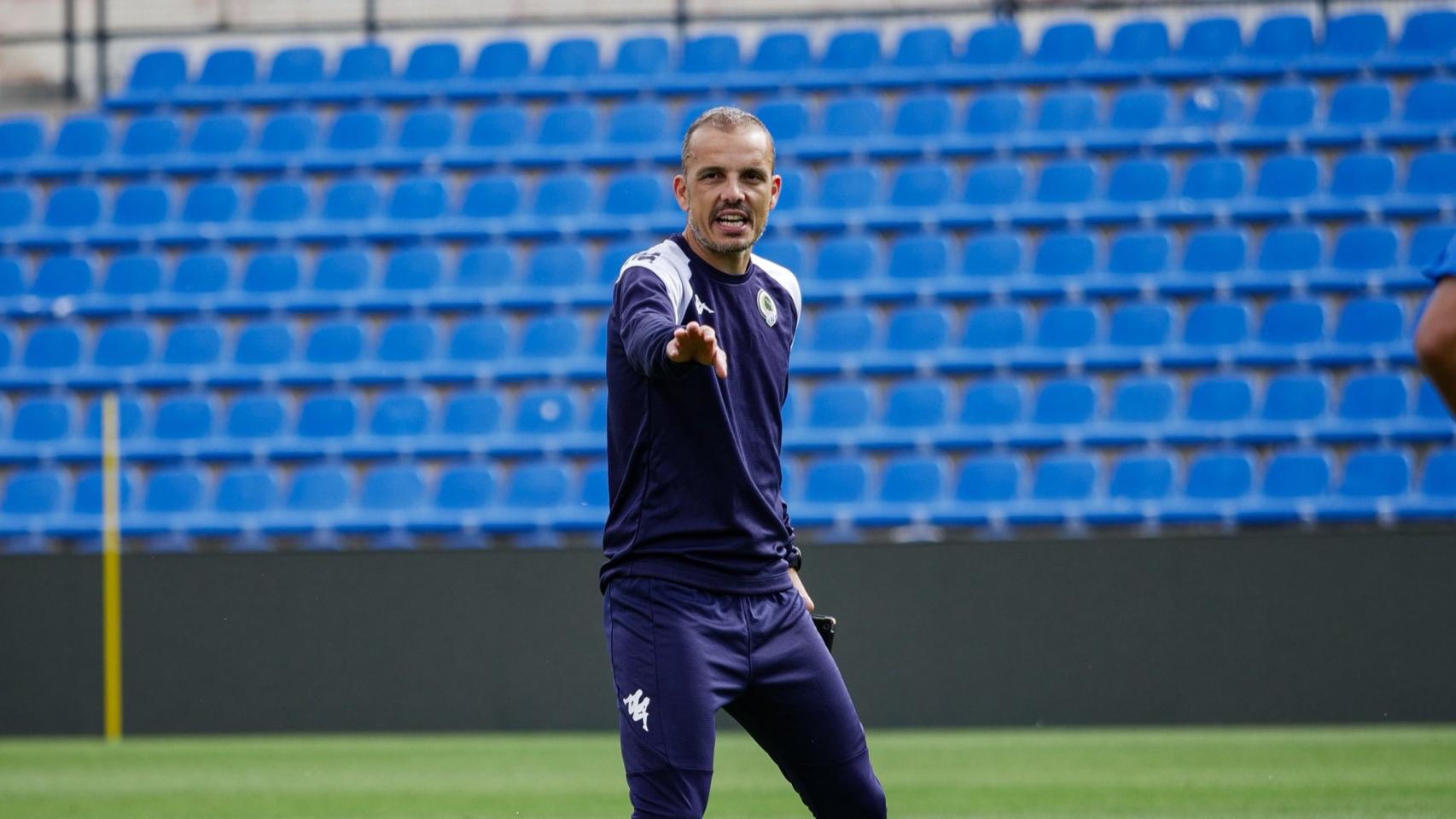 Beto Company, durante uno de los entrenamientos.