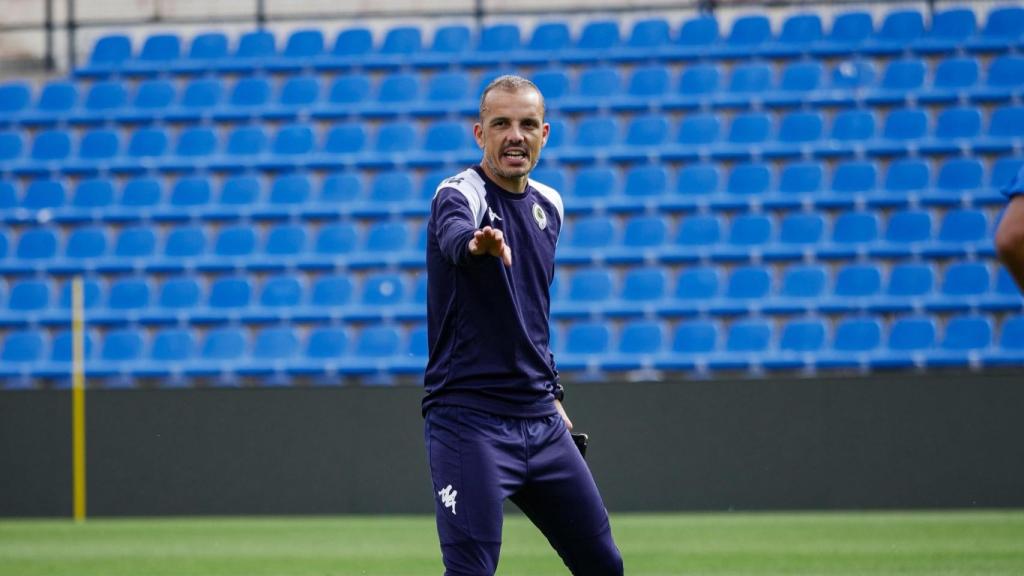 Beto Company, durante uno de los entrenamientos.