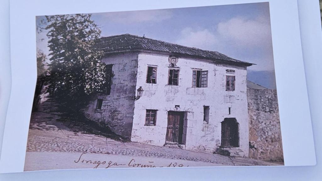 Reconstrucción de cómo era el número 4 de la calle de la Sinagoga a finales del siglo XIX.