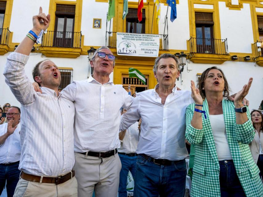 Feijóo en Bailén.