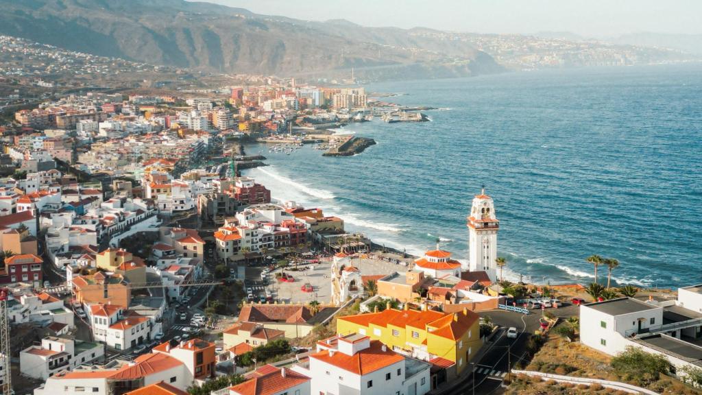 Candelaria desde las alturas.