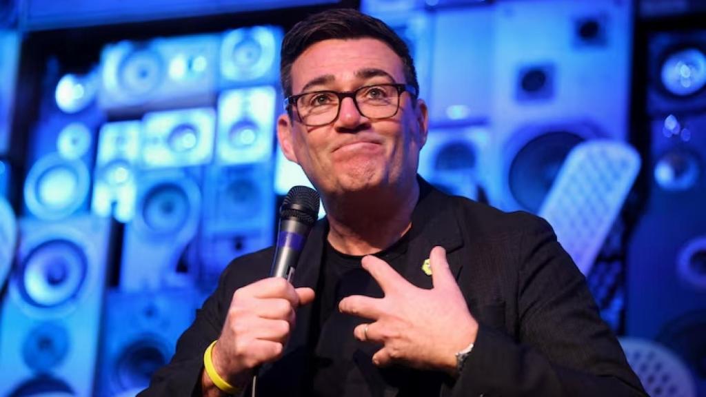 El alcalde del Gran Mánchester, Andy Burnham.