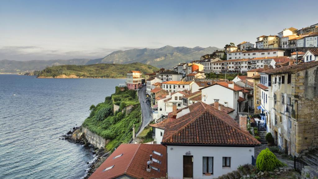 El pueblo asturiano de Lastres.