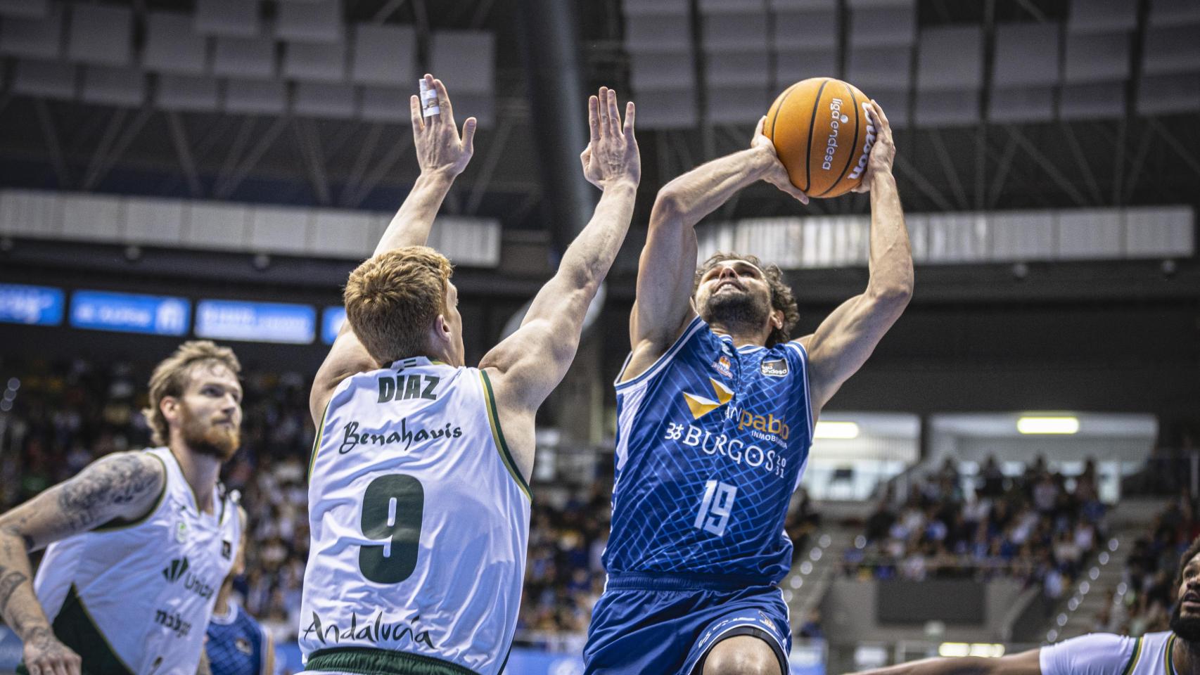 Recoletas San Pablo Burgos vs. Unicaja de la Liga Endesa