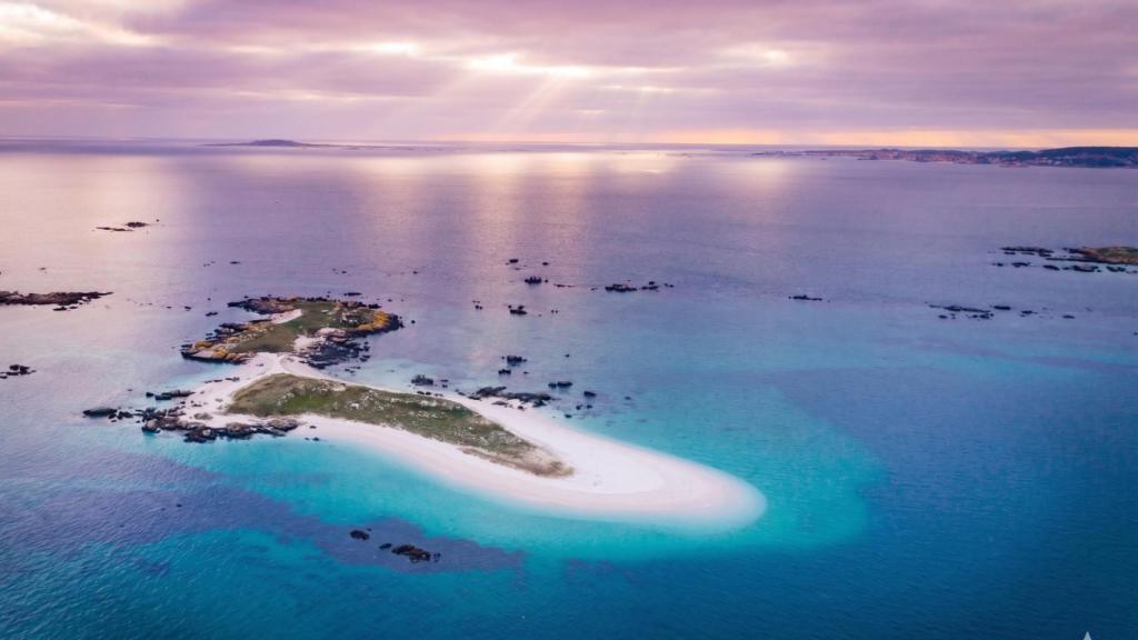 Illote Guidoiro Areoso, en A Illa de Arousa (Pontevedra) 