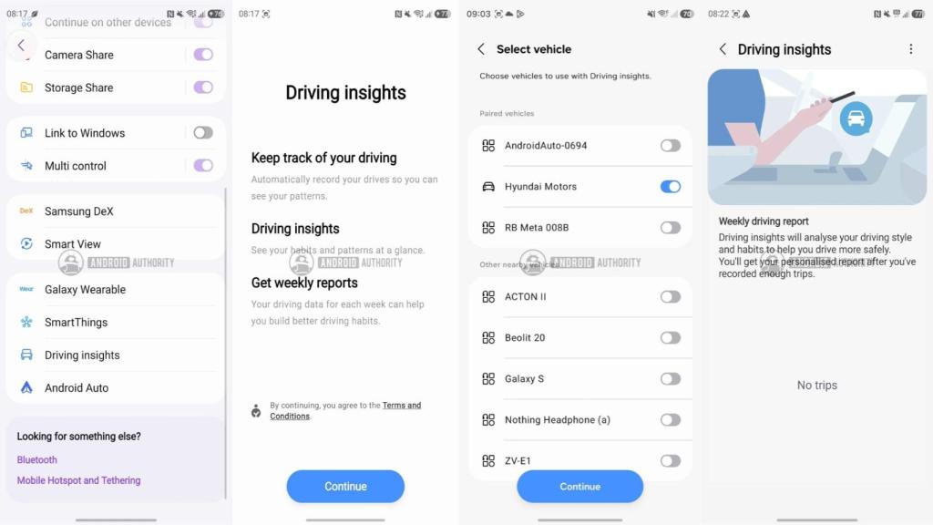 Interfaz de la app en One UI 9