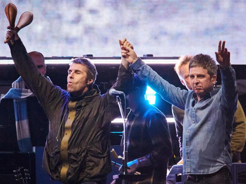 Noel y Liam Gallagher.
