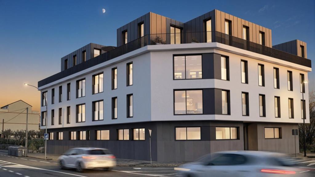 Residencial Freixo, en Vilaxoán, villa de Vilagarcía de Arousa (Pontevedra)