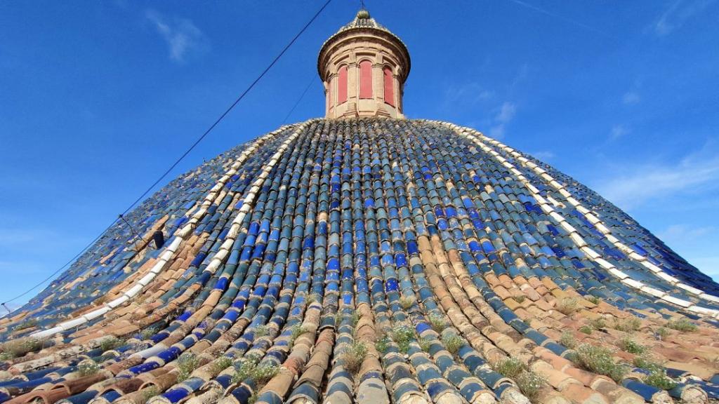 Estado de la cúpula antes de las obras. EE