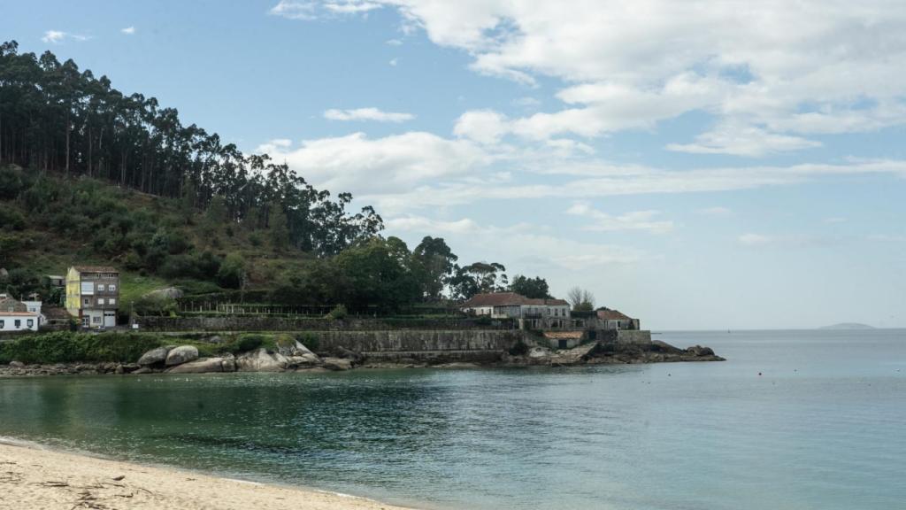 Playa de Loira, en Marín (Pontevedra)