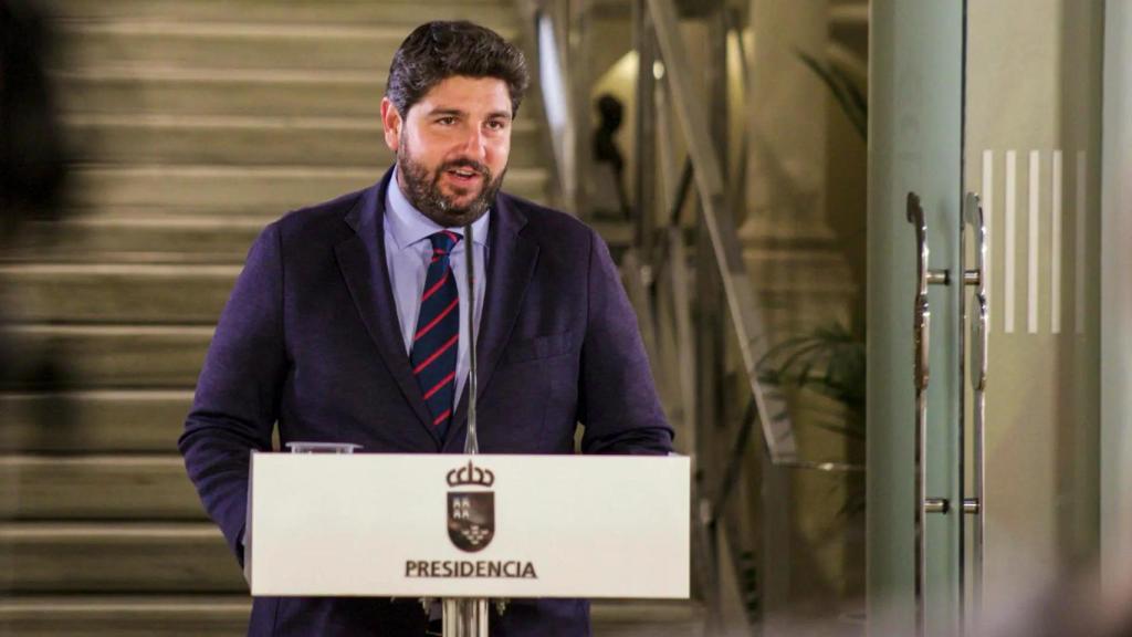 El jefe del Ejecutivo autonómico, Fernando López Miras. EFE