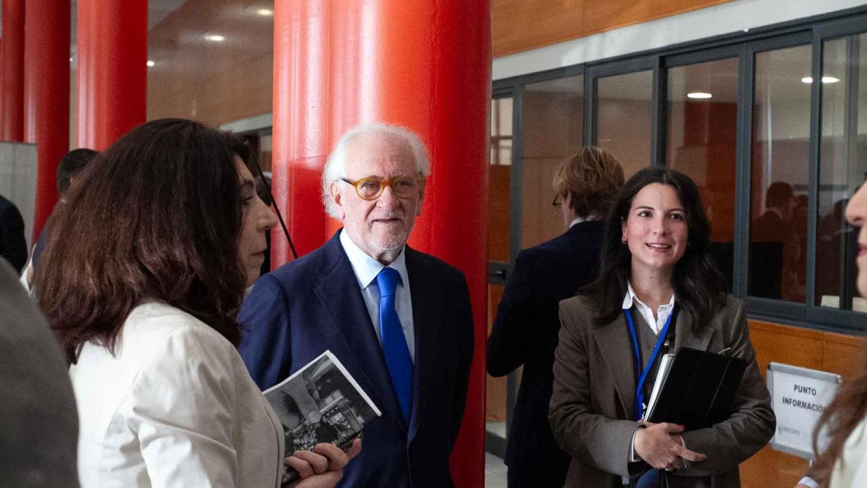 El presidente de Feicase, Antonio Arroyo, durante el congreso.